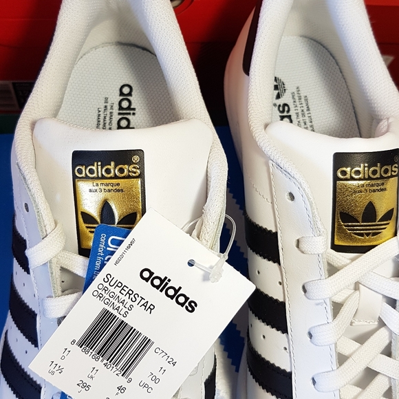 ADIDAS SUPERSTAR MEN'S US SIZE 11.5 BRAND NEW IN BOX - Picture 10 of 10